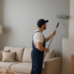 دهانات جدران احترافية ينفذها معلم دهانات بجدة